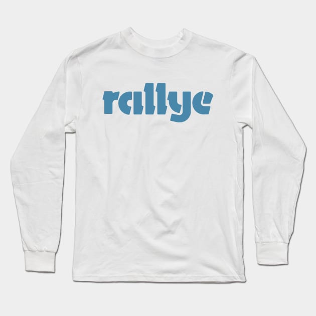 Scout II Rallye - concord blue Long Sleeve T-Shirt by skullsntikis